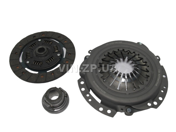 Комплект сцепления LSA ВАЗ 2101, 2102, 2103, 2104, 2105, 2106, 2107, 2121, 21213, 21214, 2120, 2131, корзина, диск, выжимной подшипник 4