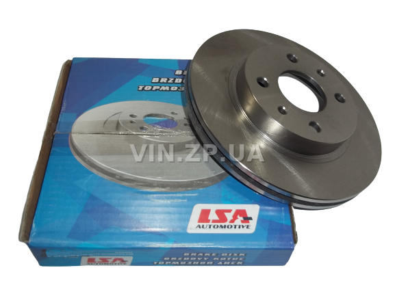 Диск тормозной LSA ВАЗ 2110-2112, 1117-1119, 13" передний, вент. 1