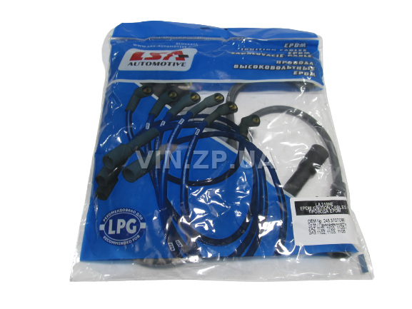 Провода высоковольтные LSA Таврия 1102 , 1103, 1105, материал EPDM 1