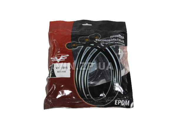 Провода высоковольтные VORTEX ВАЗ 2108, 2109, 21099, 2110, карбюраторные двигатели, материал EPDM 2