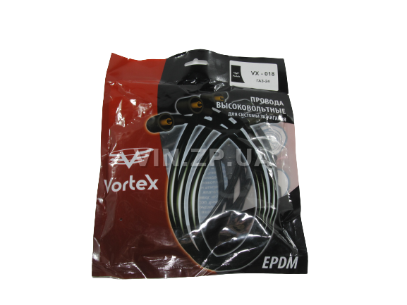 Провода высоковольтные VORTEX ГАЗ, УАЗ, Волга, Газель, с двигателем ЗМЗ-402, материал EPDM 2