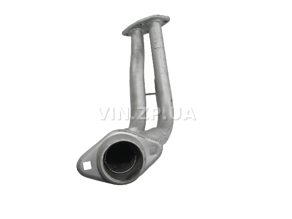 Труба приемная Таврия 1102, 1103, 1105 ВСК с отверстием под датчик, литое полушарие на стыке (30192) 5