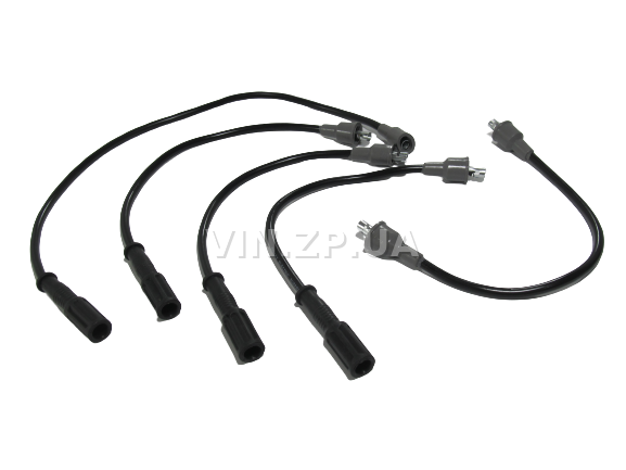 Провода высоковольтные ZOLLEX ГАЗ, УАЗ, Волга, Газель, с двигателем ЗМЗ-402, материал EPDM 4
