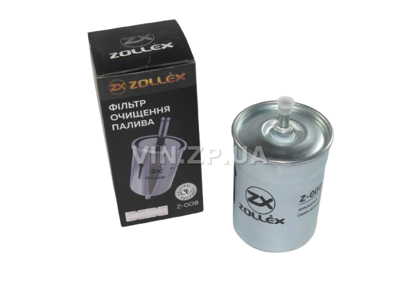 Фильтр топливный ГАЗ двигатель 406 ZOLLEX штуцер (30374)