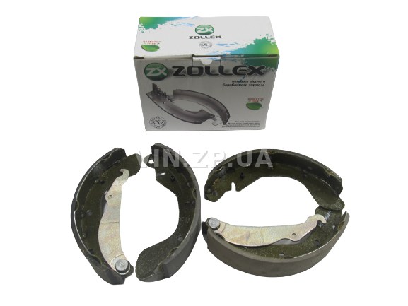 Колодки тормозные задние ZOLLEX Ланос, Сенс, Нексия, комплект 4шт, 96226110 1