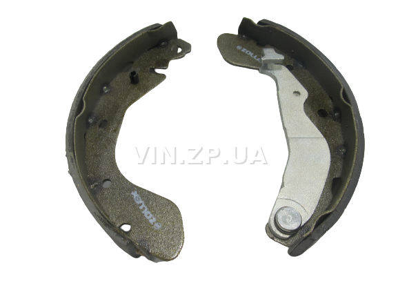 Колодки тормозные задние ZOLLEX Авео, Вида, комплект 4шт, OEM 96473229 2