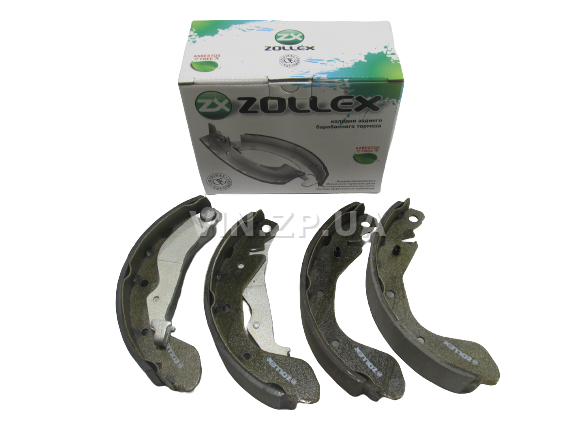 Колодки тормозные задние ZOLLEX Авео, Вида, комплект 4шт, OEM 96473229 1