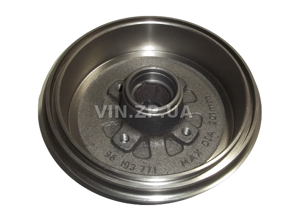 Барабан Тормозной QAP Ланос Сенс Задний Чугунный Со Ступицей 96193771 1