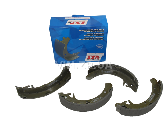 Колодки тормозные задние LSA ВАЗ 2108, 2109, 21099, 2110, 2111, 2112, 2113, 2114, 2115, без ABS, комплект 4шт 2