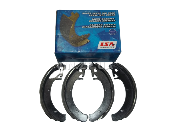 Колодки тормозные задние LSA ВАЗ 2108, 2109, 21099, 2110, 2111, 2112, 2113, 2114, 2115, без ABS, комплект 4шт 1