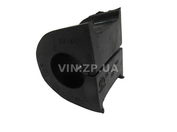 Втулка стабилизатора Ланос, Сенс AWEL переднего, старого образца гладкая, 1шт, резина OEM 96444469 (30745) 2