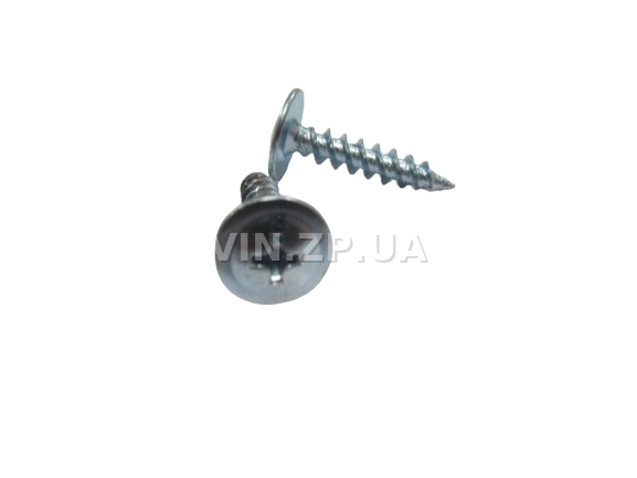 Винт саморез с прессшайбой, белый, 4.2 x 19 МЕТИЗ (30862)