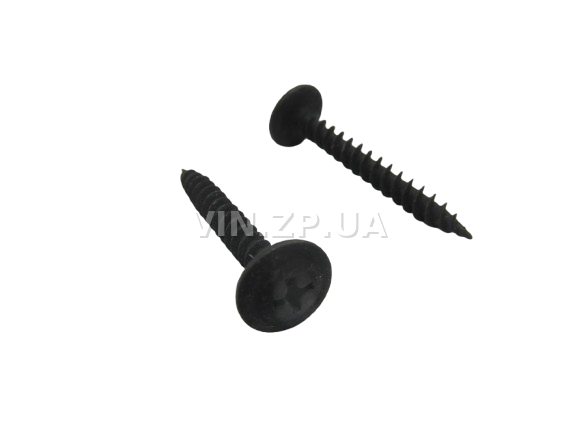Винт саморез с прессшайбой, черный, 4.2 x 32 МЕТИЗ (30881)