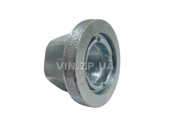 Гайка колеса Газель, Соболь, ГАЗ 3302, 2705, ключ 27 МЕТИЗ с прессшайбой, М18 х 1.5 х 40, 1шт 3