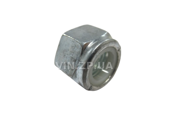 Гайка пальца шаровой ВАЗ 2101-2107, 2121, 21213, под ключ 22, МЕТИЗ самоконтрящаяся, М14 х 1.5, 1шт 1