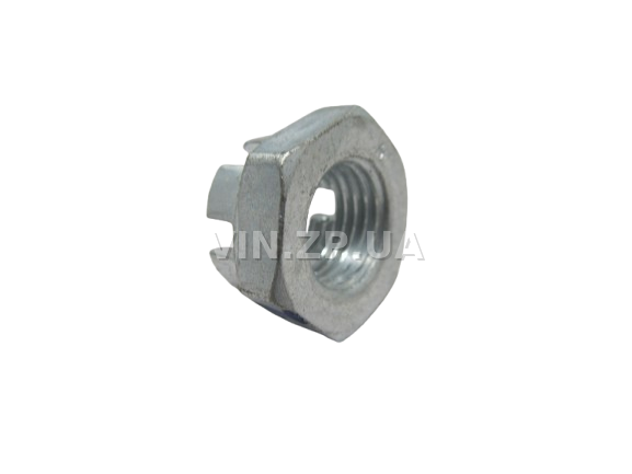 Гайка наконечника рулевых тяг ВАЗ 2101-2107 МЕТИЗ корончатая, М14 х 1.5, 1шт 1