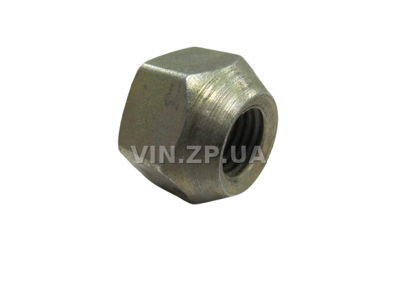 Гайка колеса Москвич 412, 2140, 427, 434, ключ 22, открытая, конус МЕТИЗ М12 х 1.5 х 25, 1шт 1