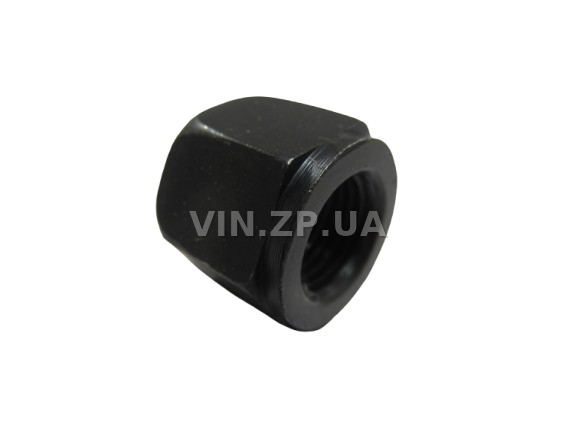 Гайка балки передней ВАЗ 2101-2107 МЕТИЗ высокая, чёрная, болта балки, М12 х 1.25 , 1шт 1