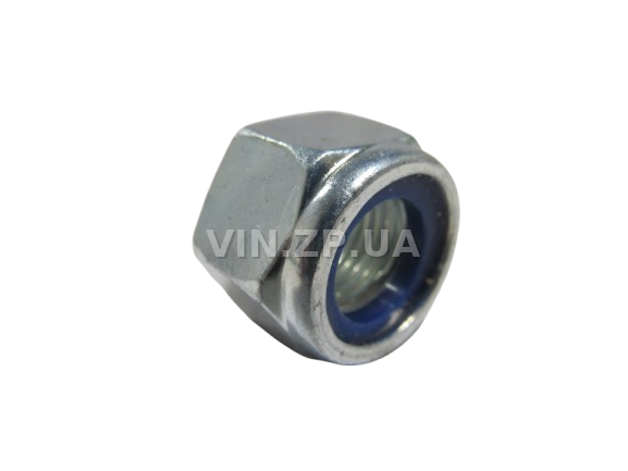 Гайка эластичной муфты и реактивных тяг ВАЗ 2101-2107, 2121, 21213 МЕТИЗ М12 х 1.25, самоконтрящаяся 1