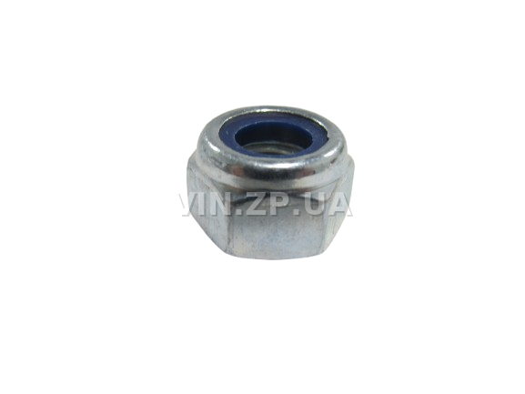 Гайка маятника ВАЗ 2101-2107 МЕТИЗ самоконтрящаяся, с нейлоновым кольцом, М10 х 1.25 х 13, 1шт 2