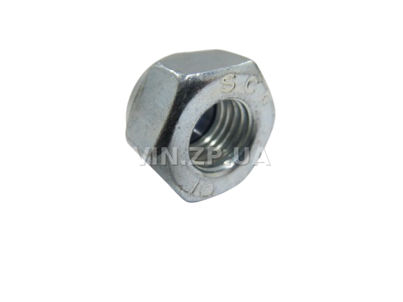 Гайка маятника ВАЗ 2101-2107 МЕТИЗ самоконтрящаяся, с нейлоновым кольцом, М10 х 1.25 х 13, 1шт 3