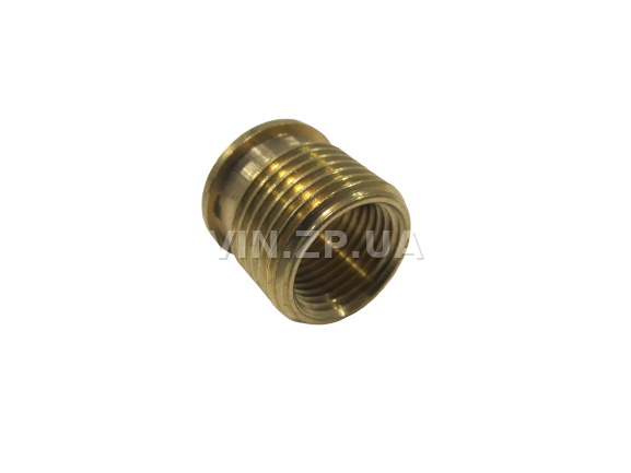 Переходник гужон свечной длинный h=16 мм БелЗАН ремкомплект свечного колодца, М 14 х 1.25 / М18 х 1.5 (31020)