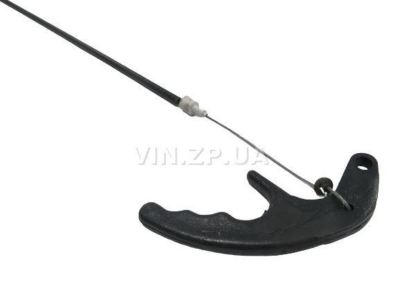 Трос замка капота гибкий АВТОТРОС-ТК ЗАЗ 1102 Таврия в сборе с ручкой 3