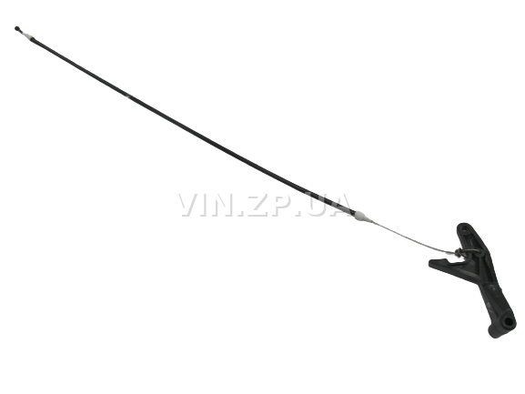 Трос замка капота гибкий АВТОТРОС-ТК ЗАЗ 1103 Славута, 1105 Дана, в сборе с ручкой 2