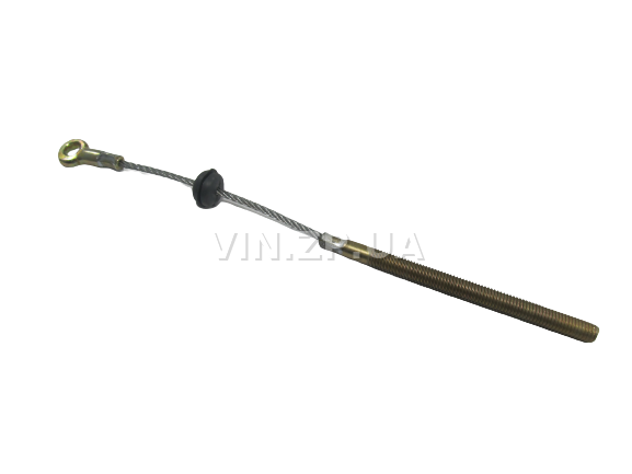 Трос ручника короткий ручного стояночного тормоза АВТОТРОС-ТК ЗАЗ 1102 Таврия, 1103, 1105, на рычаг ручника 2