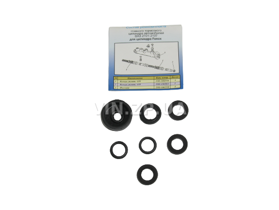 Ремкомплект главного тормозного цилиндра AWEL ВАЗ 2101, 2102, 2103, 2104, 2105, 2106, 2107, для цилиндра FENOX 4