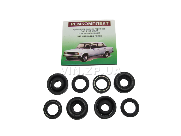 Ремкомплект заднего тормозного цилиндра AWEL ВАЗ 2104, 2105, 2107, 2108, 2109, 21099, 2110, 2111, 2112, 2113, 2114, 2115, для цилиндра FENOX 2
