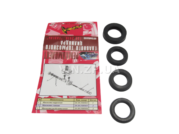 Ремкомплект главного тормозного цилиндра AWEL ГАЗ 2410, 3102, 31029, 3110, 3111, Газель, Соболь 2217, 2705, 3302 3