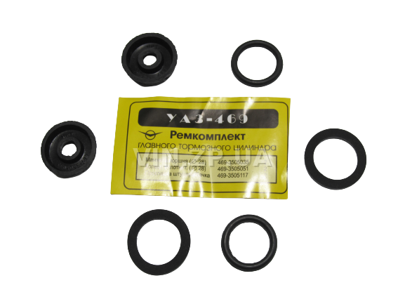 Ремкомплект главного тормозного цилиндра AWEL УАЗ 452, 469, 3151, 31514, 3303, 3741, 3962, 2-секционный 3