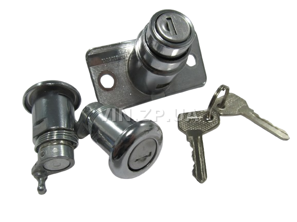 Замок багажника ВАЗ 2104, с личинками, замок 1шт + личинка 2шт + ключ 2шт АРК 1