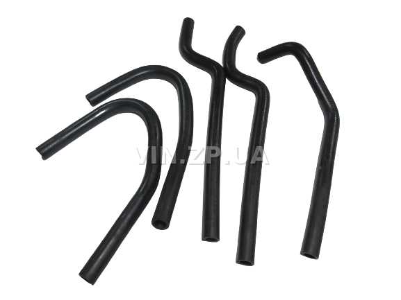 Патрубок отопителя печки РЕМ Газель, Соболь, ГАЗ 3302, 2705, 2217, 3221, 33027, 3308, дв.421, комплект 5шт 2