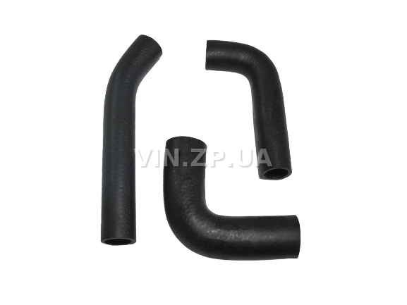 Патрубок радиатора РЕМ Москвич 412, охлаждения, комплект 3шт (31698) 2