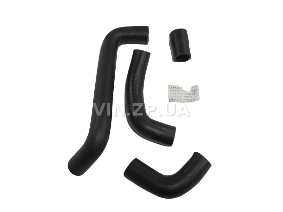 Патрубок радиатора РЕМ ВАЗ 2101, 2102, 2103, 2106, охлаждения, комплект 4шт на медный радиатор (31707) 2