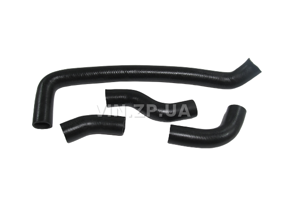 Патрубок радиатора РЕМ ВАЗ 21213, 21214, 2131, Тайга, Кедр, охлаждения, комплект 4шт (31711) 2