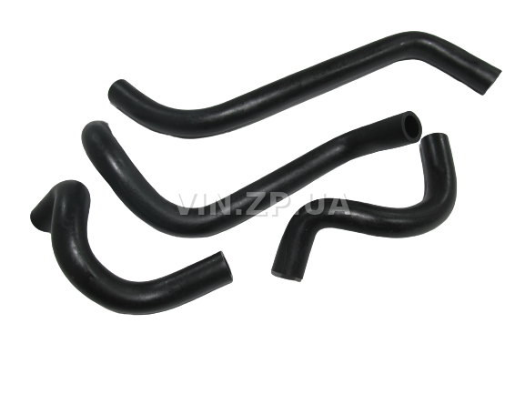 Патрубок отопителя печки РЕМ ВАЗ 2113, 2114, 2115, инжектор, комплект 4шт (31722) 2