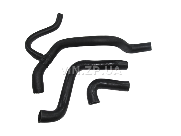 Патрубок радиатора РЕМ Калина ВАЗ 1117, 1118, 1119, дв 8-кл, охлаждения, комплект 3шт (31724) 4