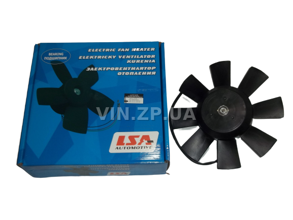 Вентилятор охлаждения ВАЗ 2103-2107, 2108-21099, 2115, 2110, ЗАЗ 1102 LSA с крыльчаткой и мотором 1