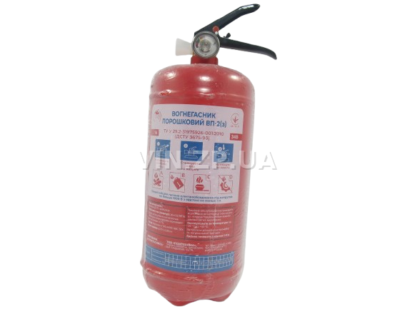 Огнетушитель порошковый 2кг ПОЖТЕХНИКА с манометром (ВП-2) 1