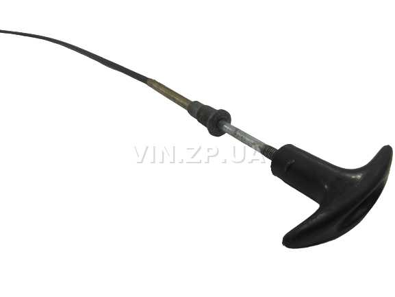 Трос замка капота АВТОТРОС-ТК ИЖ, АЗЛК Москвич 412, 2140 в сборе с ручкой, привод жесткая проволока 3