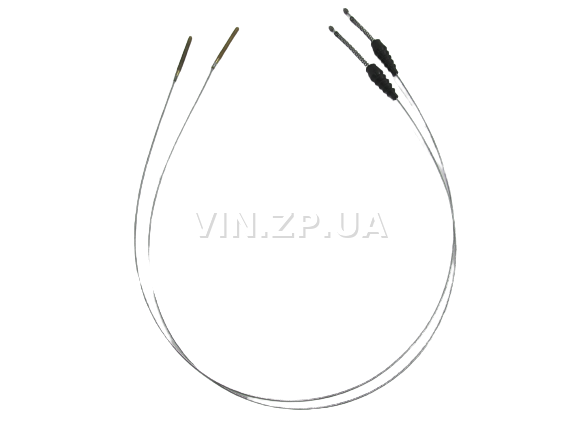 Трос ручника ручного стояночного тормоза АВТОТРОС-ТК Москвич, ИЖ, АЗЛК 2140, 2137, 2734 комплект 2шт 3