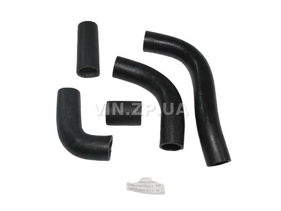 Патрубок радиатора РЕМ Таврия 1102, 1103, 1105, охлаждения, комплект 5шт (31976) 2