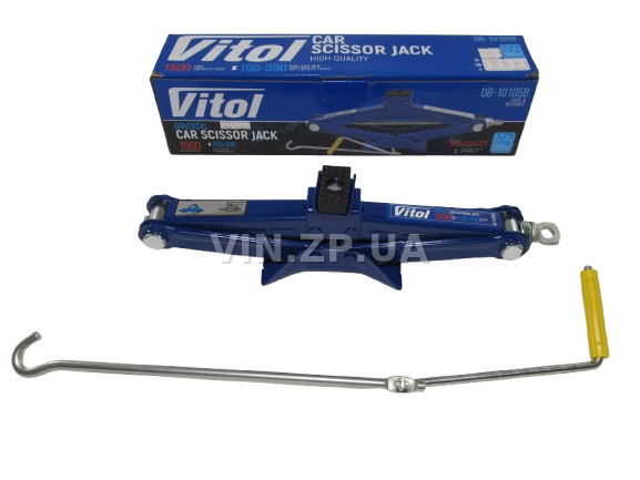 Домкрат Ромб 1.5 т VITOL 100-390мм (32076)