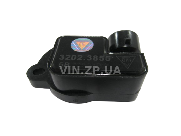 Датчик положения дроссельной заслонки Сенс, ЗАЗ 1102і-1103, ВАЗі с 2007 ВТН привод-полумесяц 3202.3855 (32091)