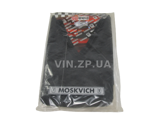 Брызговики Москвич MD универсальные, надпись "MOSKVICH", к-кт 2шт, 350 х 225 мм, резиновые 2