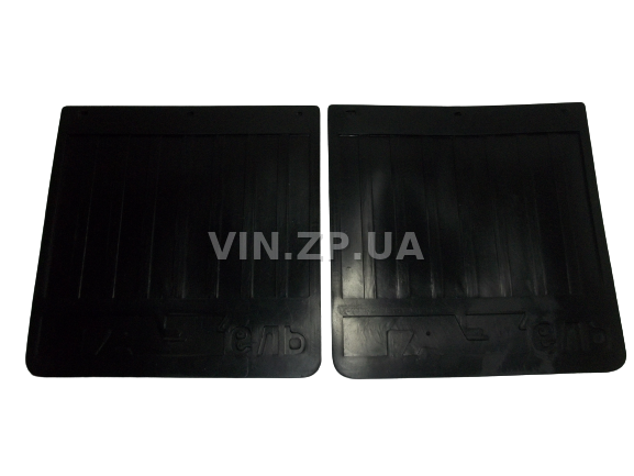 Брызговики ГАЗ 3302 Газель АРК задние удлиненные, к-кт 2шт, "ГАЗЕЛЬ", 405 х 405 х 6 мм, резина 1