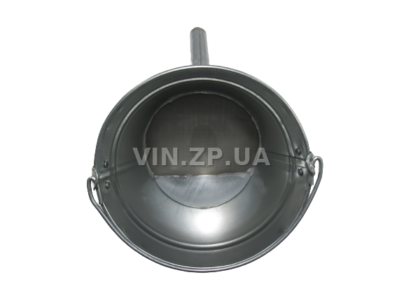 Лейка топливная 5.0л, носик d 33мм прямой под углом 45 гр ВИДЕКС бензин, дизель, с сеткой-фильтром, оцинкованная В-3 8